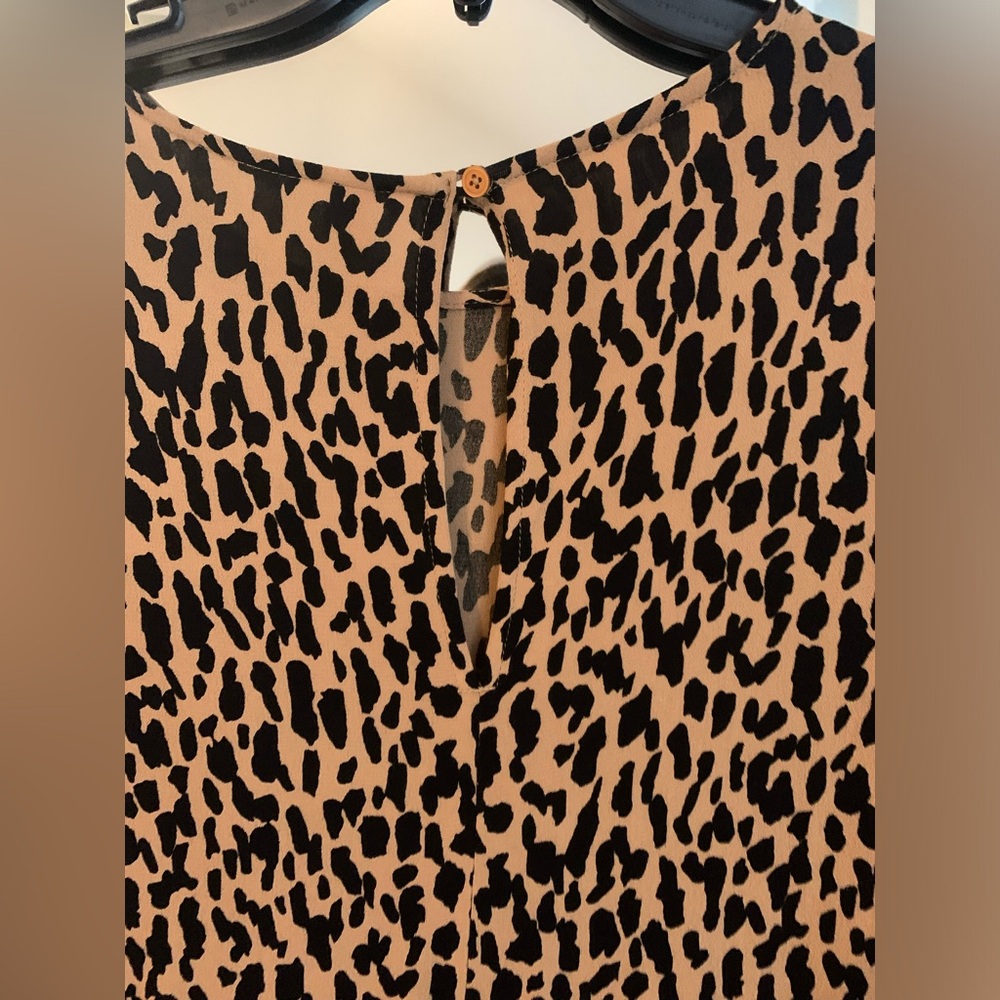 Leopard print long sleeve dress - Picture 3 of 3